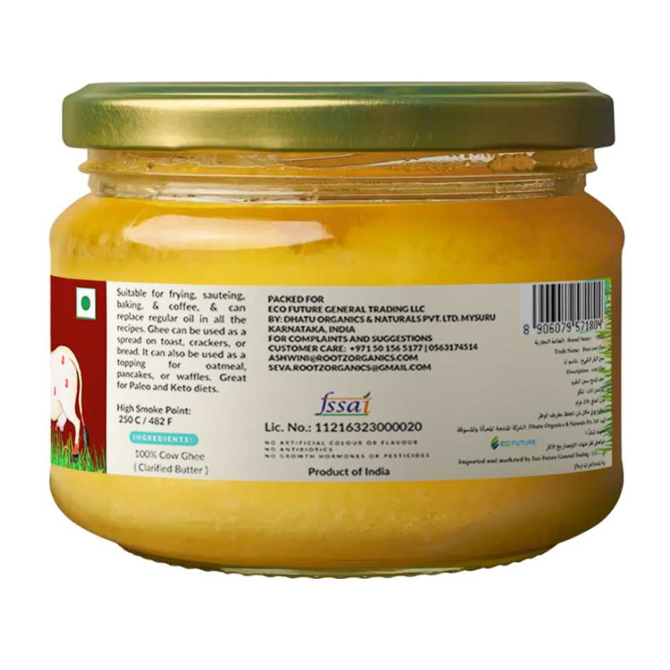 Dhatu Organic Cow Ghee 250gm