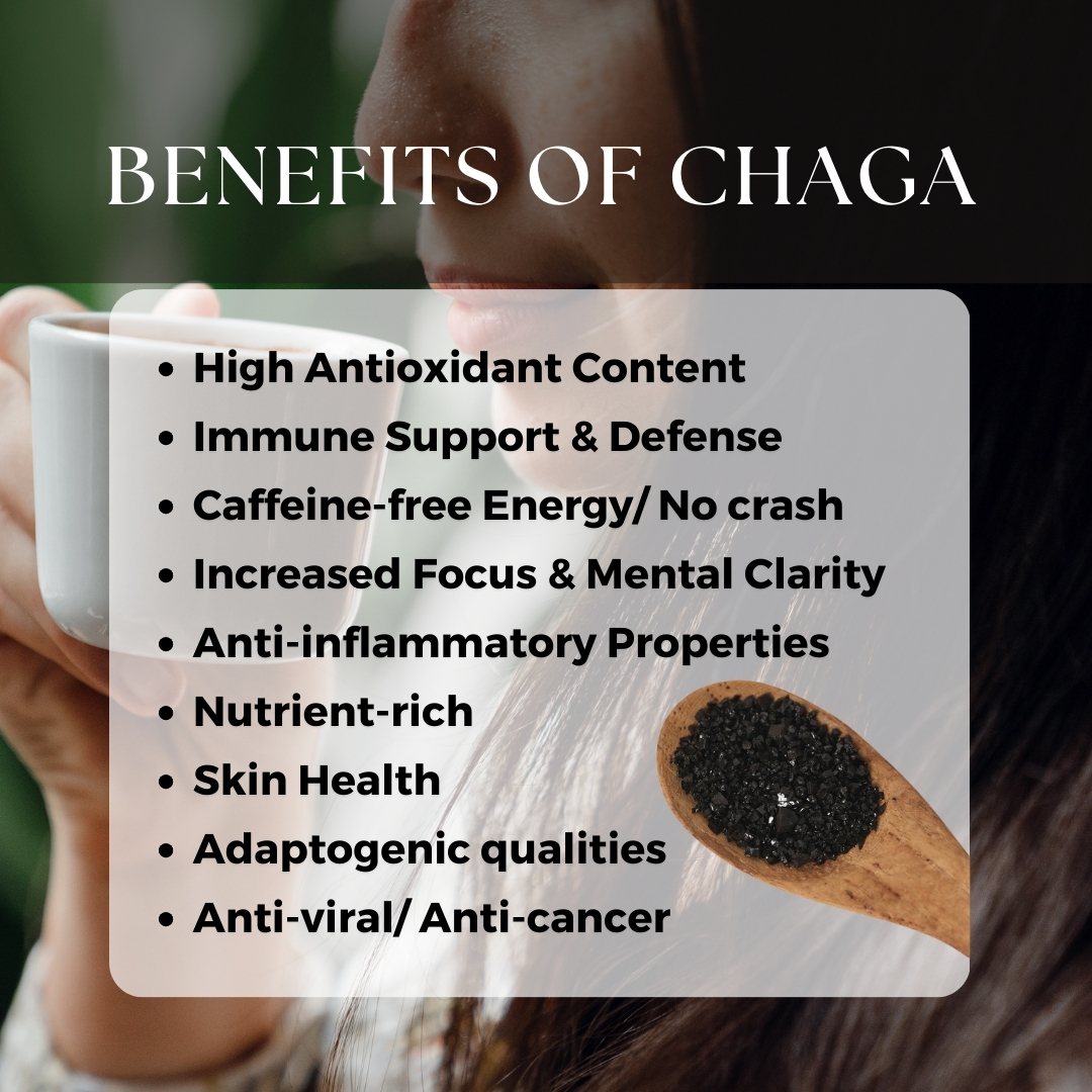 Crystal Black Chaga  30gm