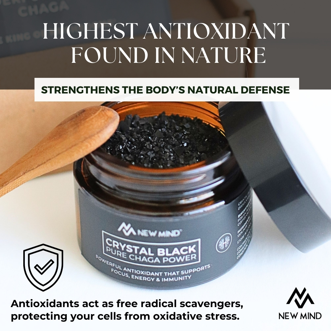Crystal Black Chaga  30gm