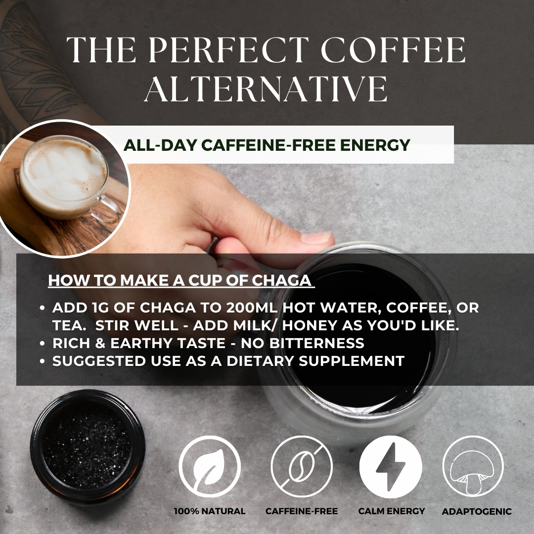 Crystal Black Chaga  30gm