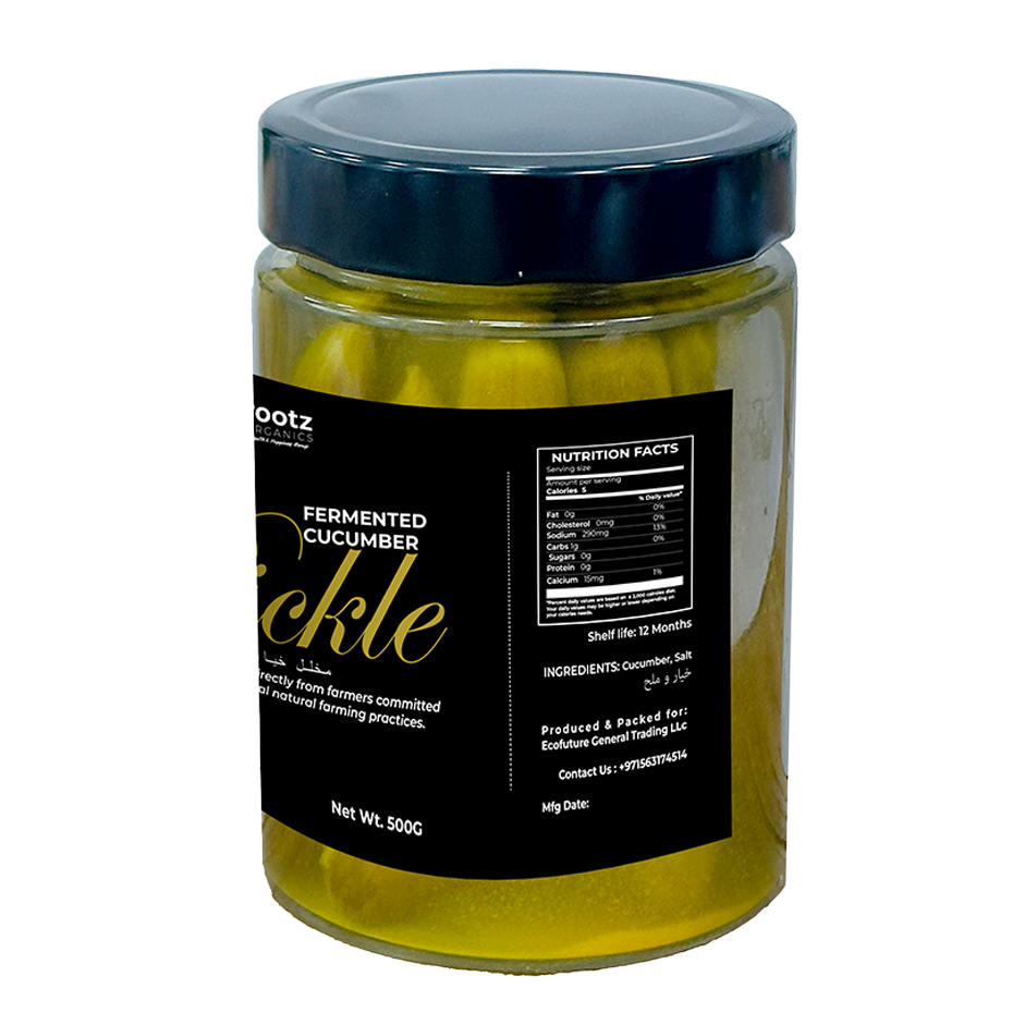 Traditional Cucumber Pickles – 500g | Crunchy, Naturally Fermented