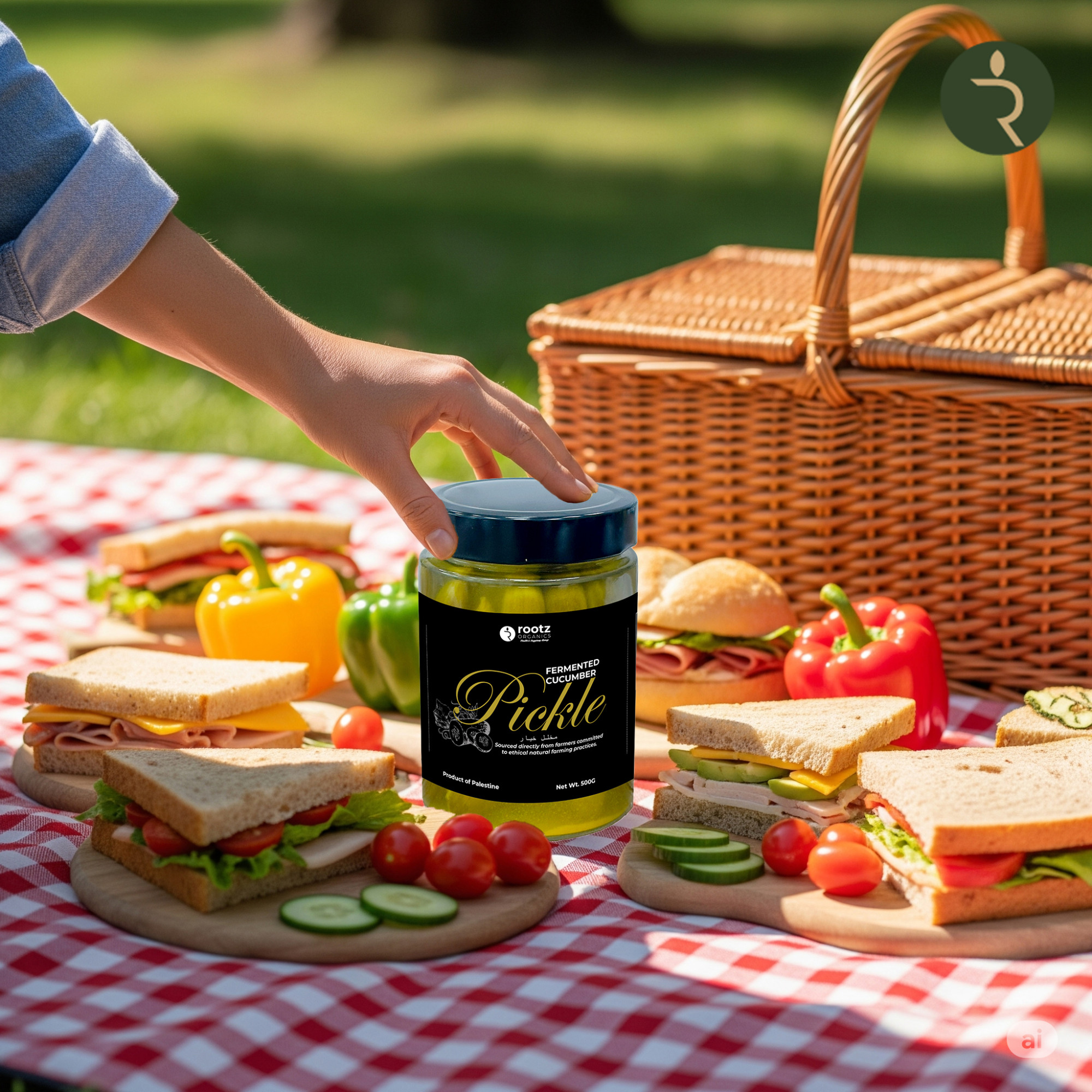 Traditional Cucumber Pickles – 500g | Crunchy, Naturally Fermented