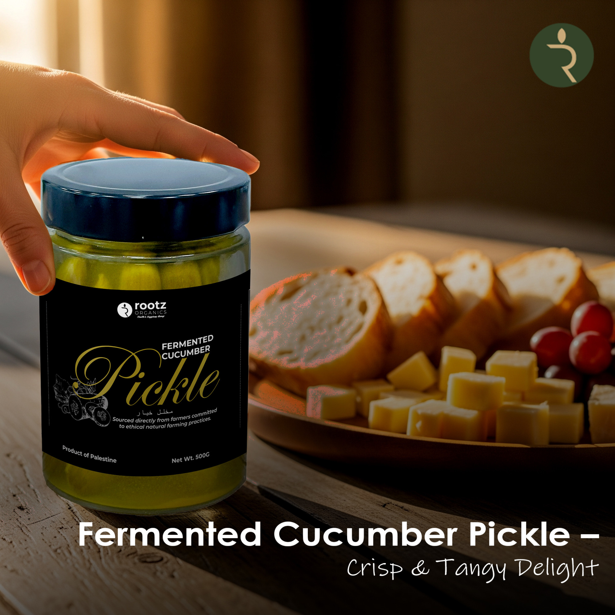 Traditional Cucumber Pickles – 500g | Crunchy, Naturally Fermented