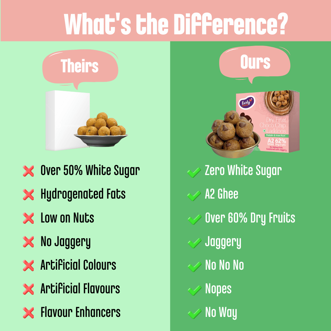 Early Foods -Dry Fruit Choco Chip Laddoo