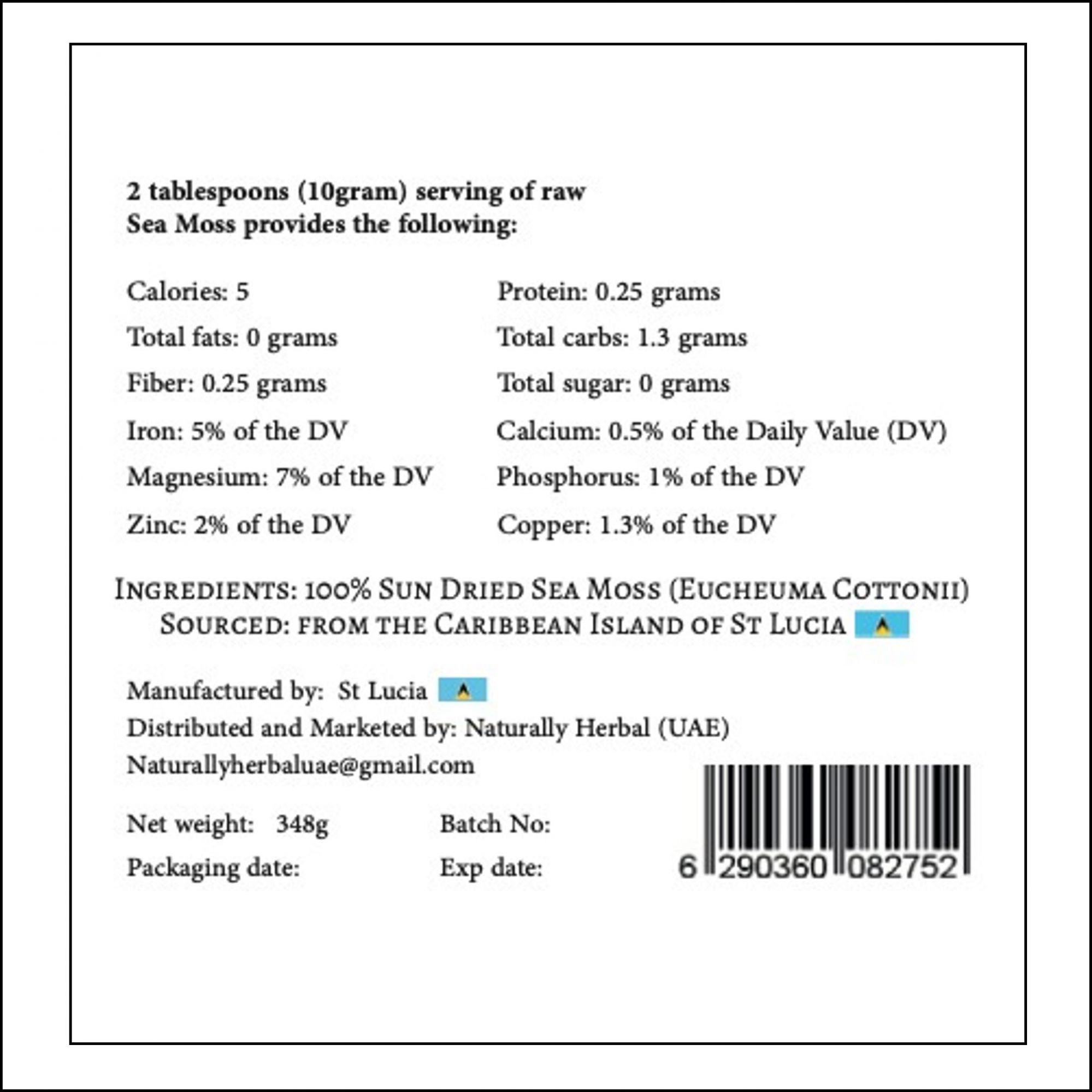 Apple Sea Moss 330ml