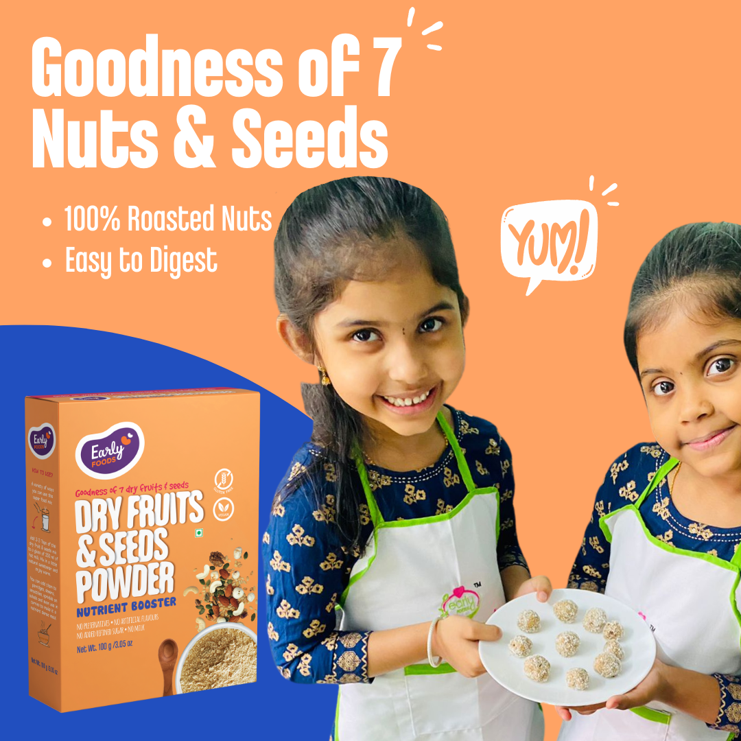 Early Foods-Dry Fruit & Seeds Powder for Kids 100g