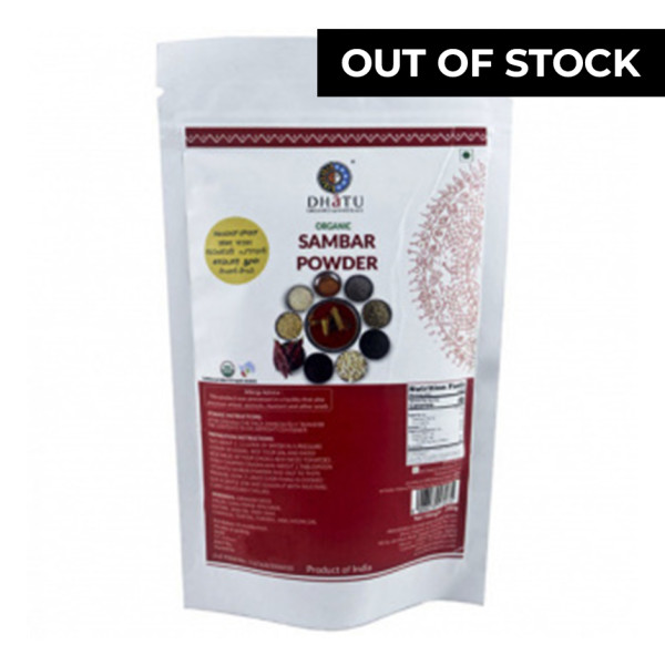 Image of Dhatu Organic Sambhar Powder 100gr