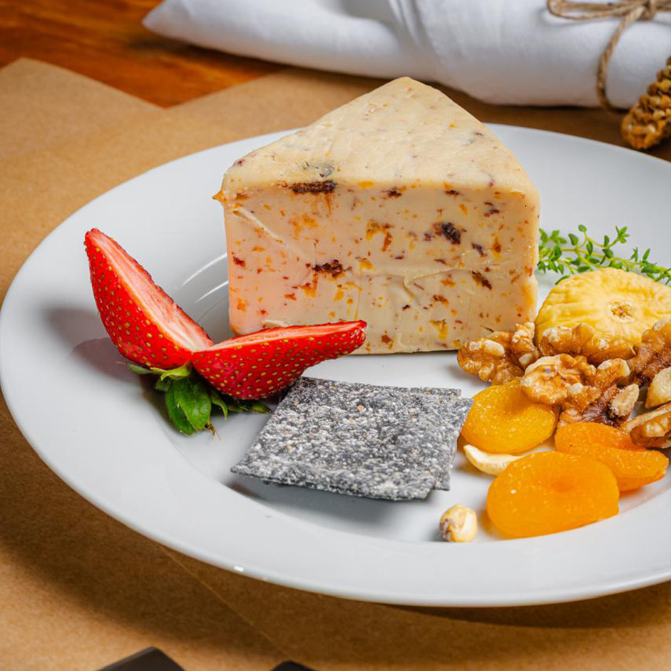 Vegan Aged Dry Fruits Cheese ~140g(Hand Cut) – Pack of 2