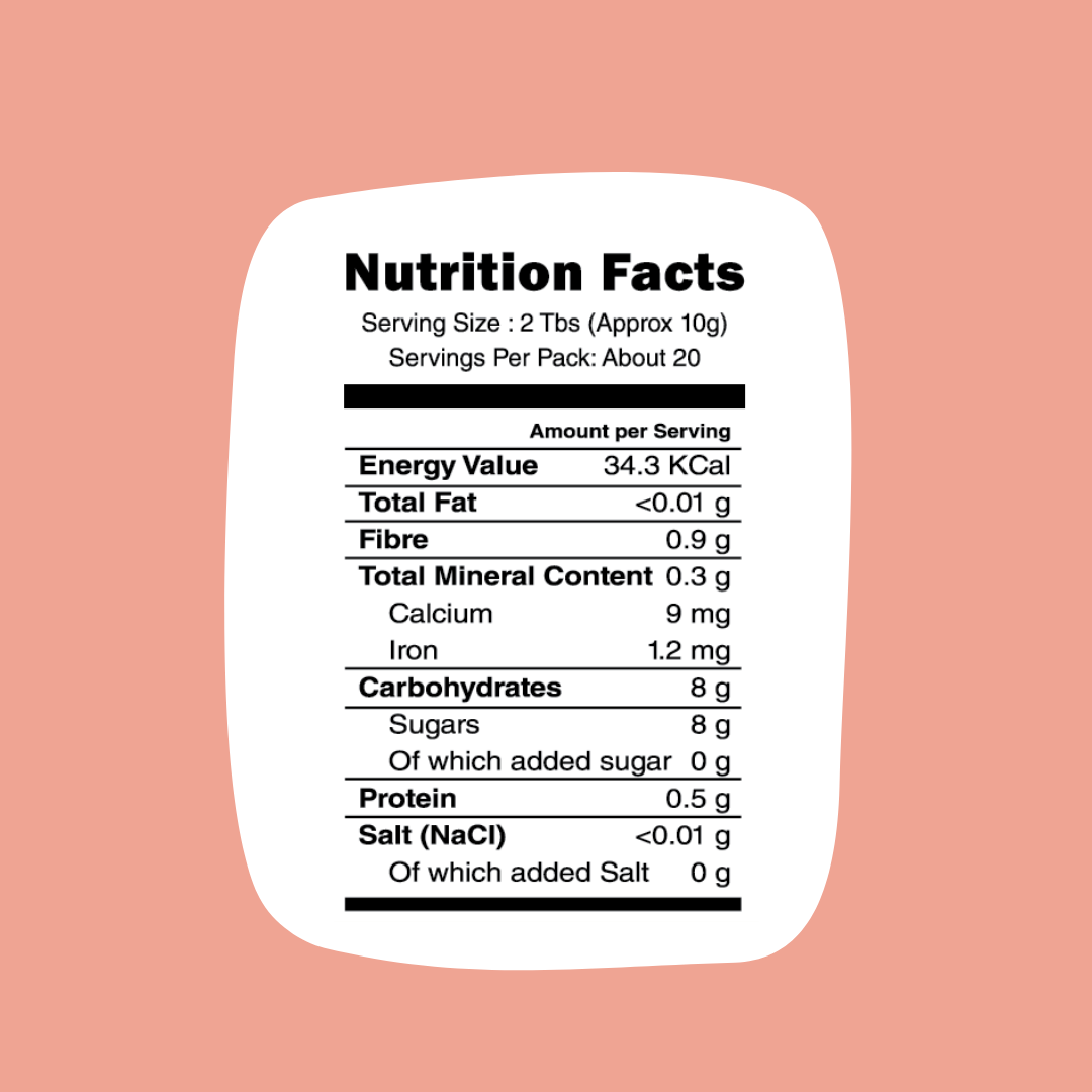 Early Foods-Dates Powder - Natural Sweetener 200g