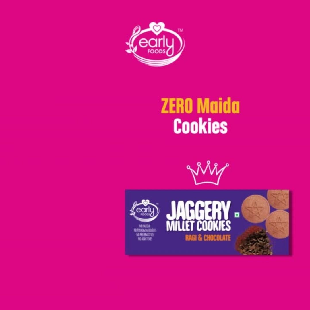 Early Foods-Dry Fruit & Seeds cookies 130 Gm