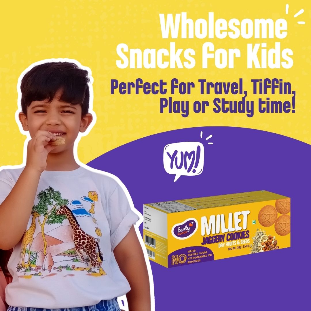 Early Foods-Assorted Sugar Free Cookies (Pack of 4)