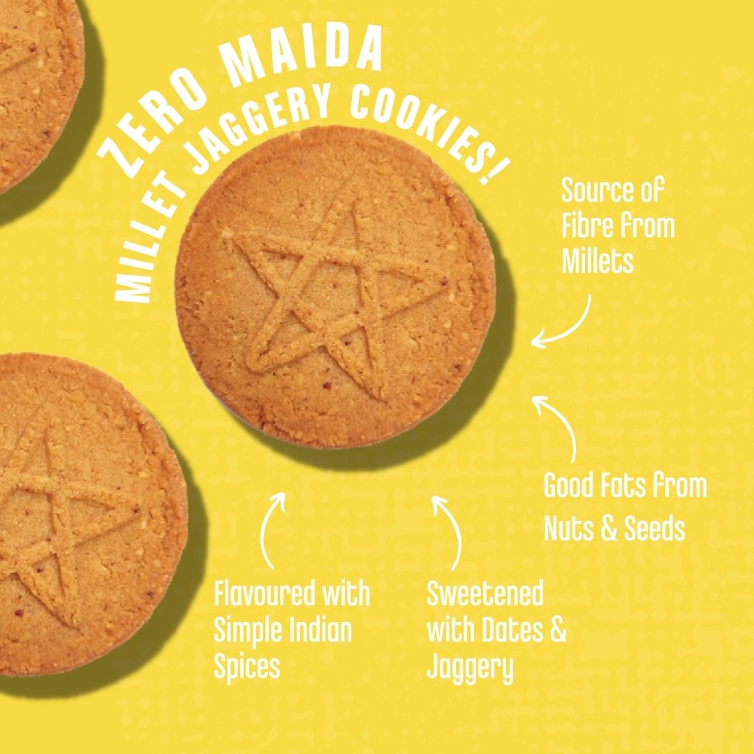 Early Foods-Dry Fruit & Seeds cookies 130 Gm