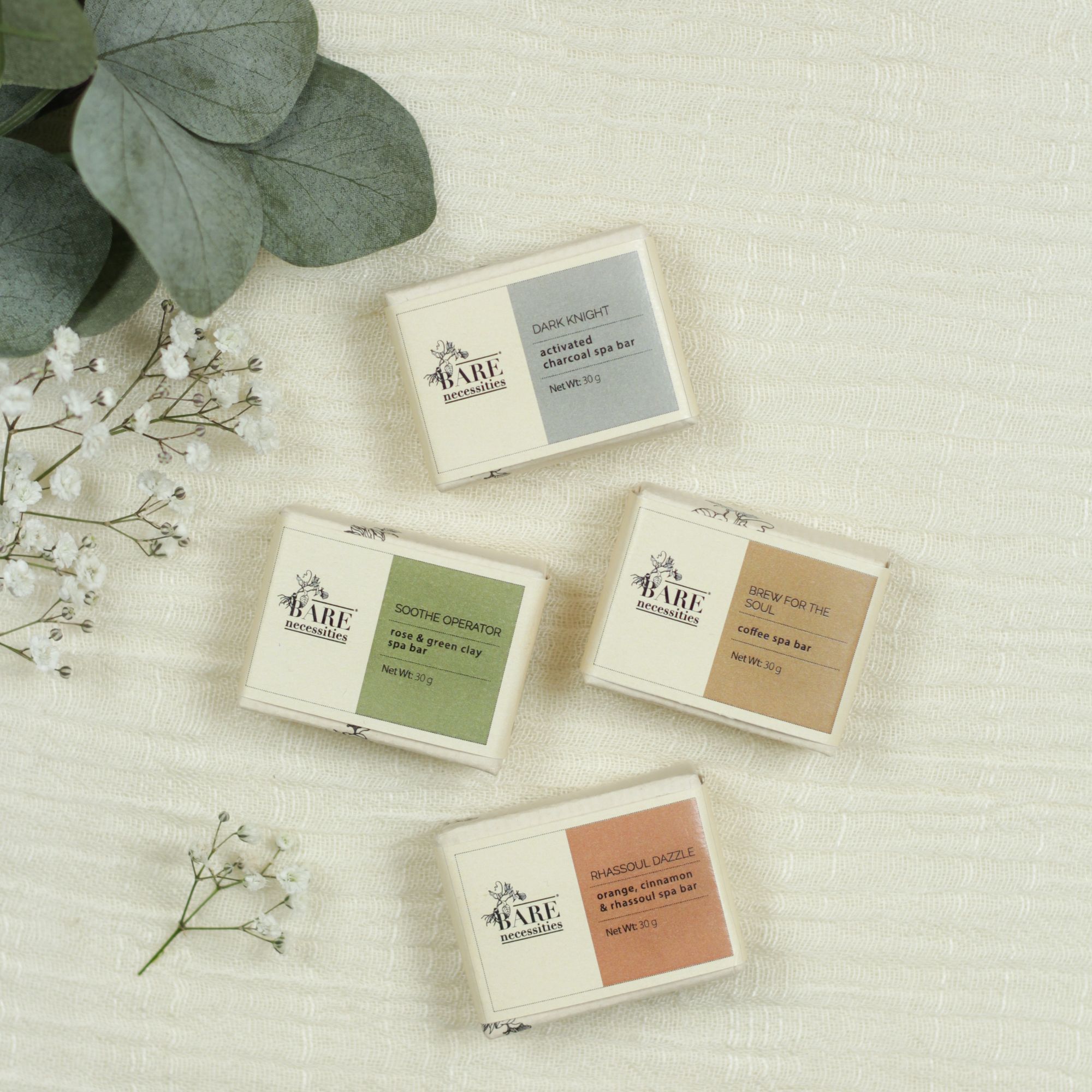 Pack of 4 Small Spa Bars