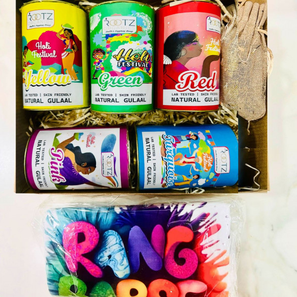Image of Holi Celebration Kit – With Free Rang Barse T-Shirt