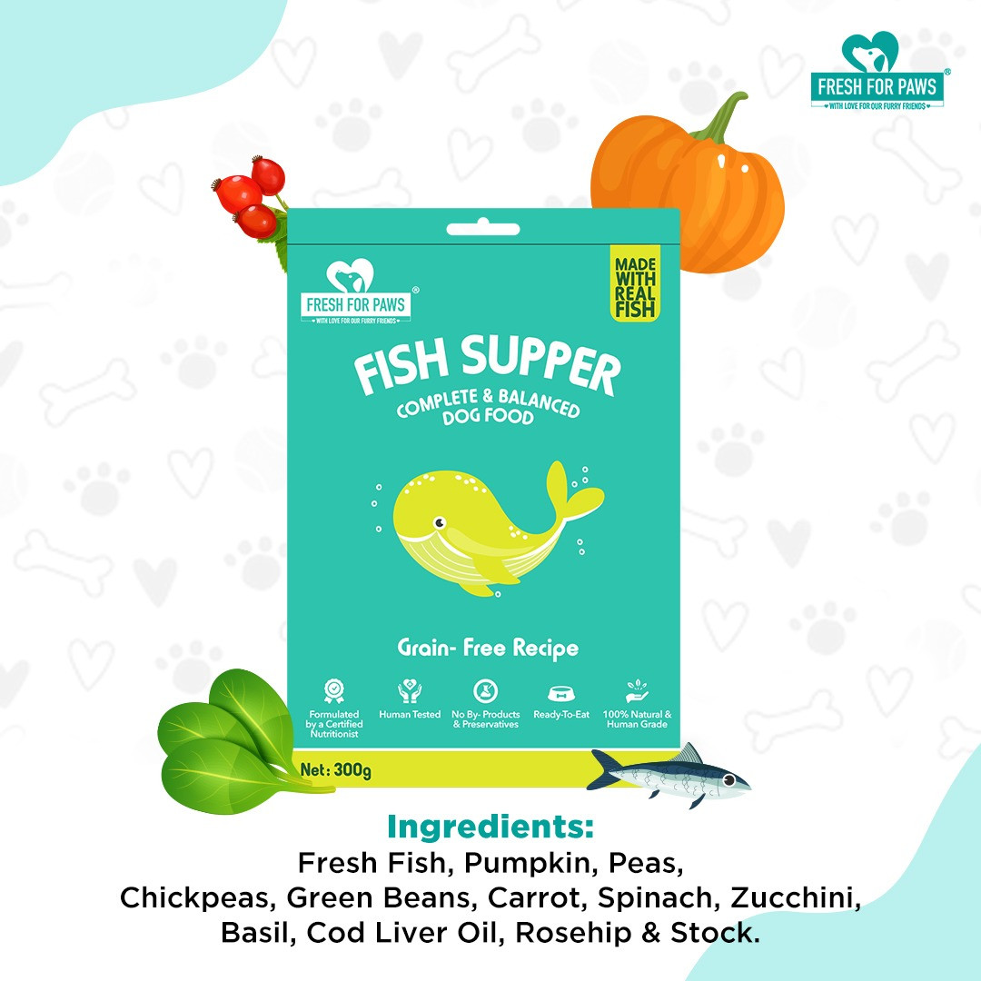 Fish Supper 300 gram(Pack of 2)