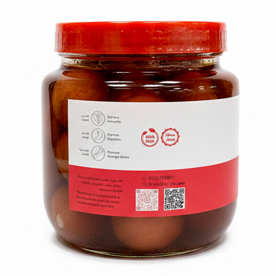 Fermented Radishes – Naturally Fermented Radish in Brine & Spices - 250g