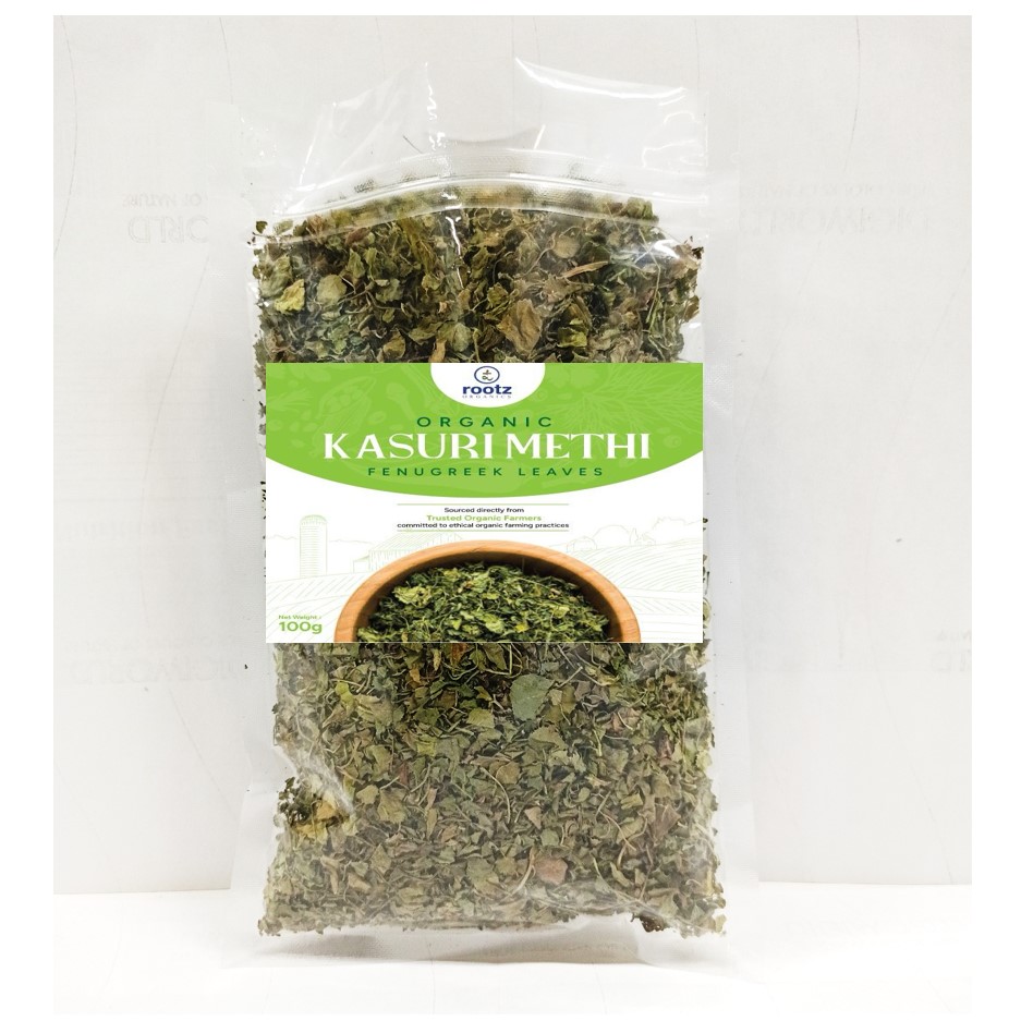 Organic Kasuri Methi - 250gm by Rootz Organics