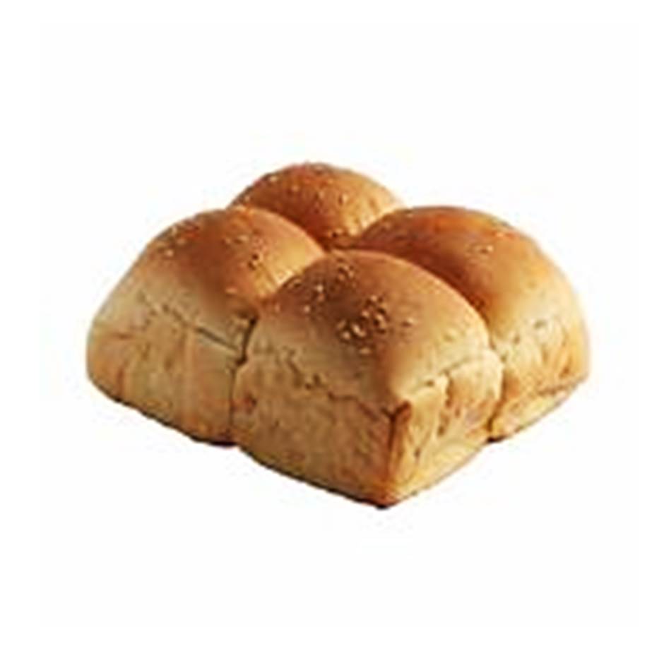Organic Emmer Pav Buns Party Pack of 12 | خبز باف عضوي | Frozen Gut-Friendly Pav Bread UAE
