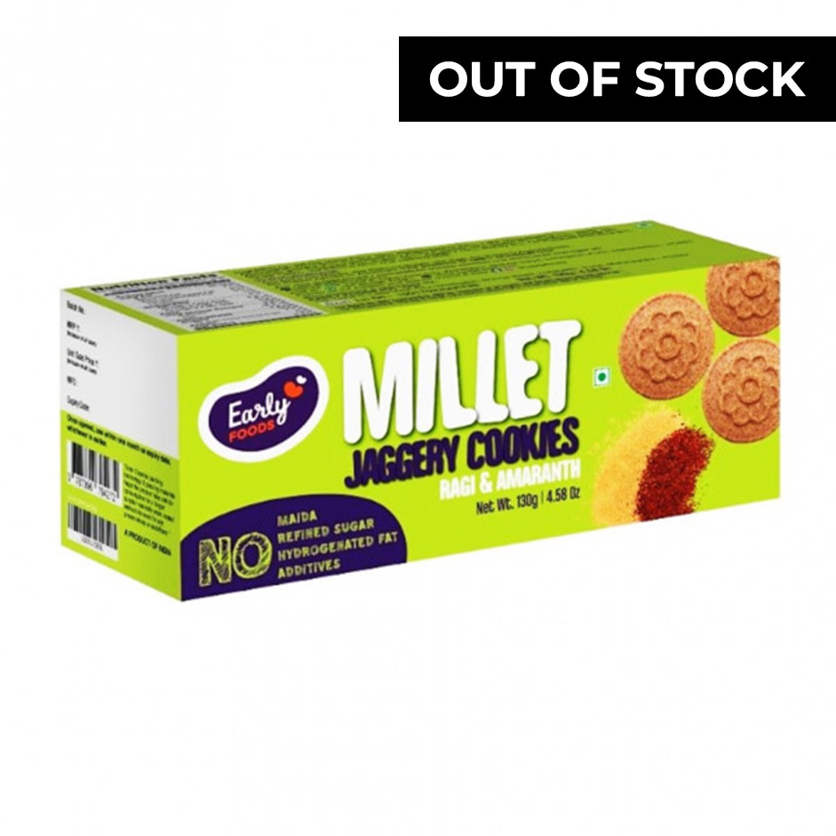 Early Foods--Ragi & Amaranth Jaggery Cookies 150g