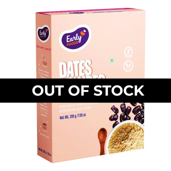 Image of Early Foods-Dates Powder - Natural Sweetener 200g