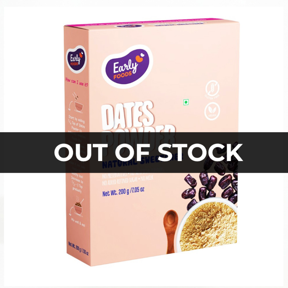 Early Foods-Dates Powder - Natural Sweetener 200g