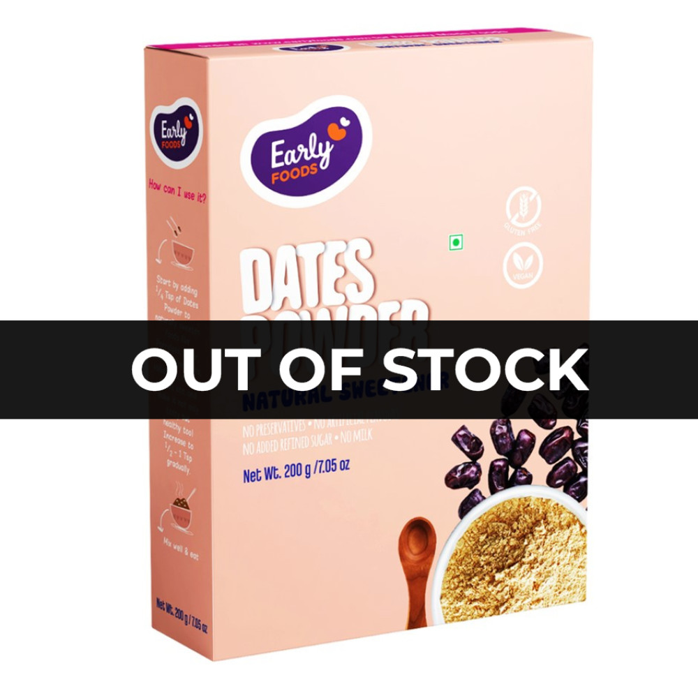 Early Foods-Dates Powder - Natural Sweetener 200g