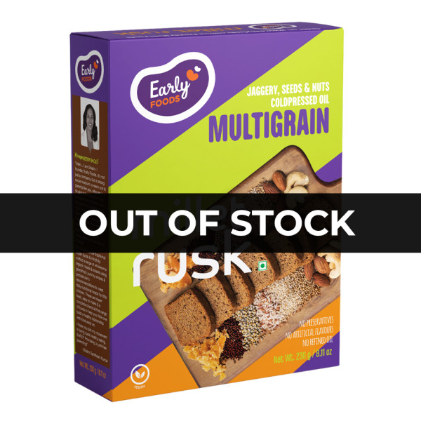 Image of Early Foods-Multigrain Millet Rusk  260g