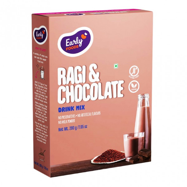 Image of Early Foods-Ragi &amp; Chocolate Drink 200g