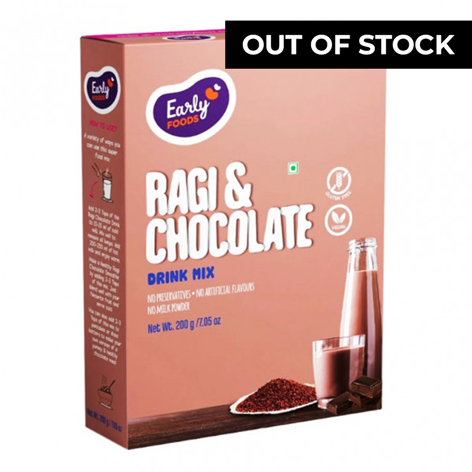 Early Foods-Ragi & Chocolate Drink 200g