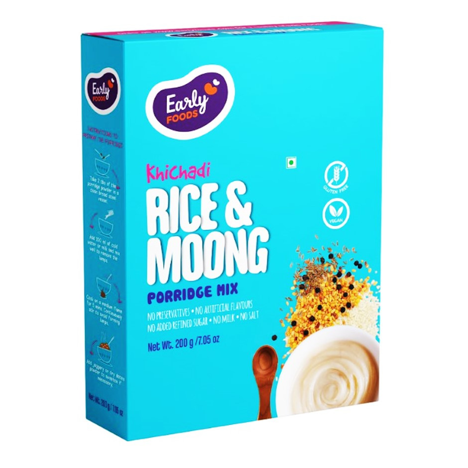 Early Foods-Rice & Moong Khichdi Mix 200g
