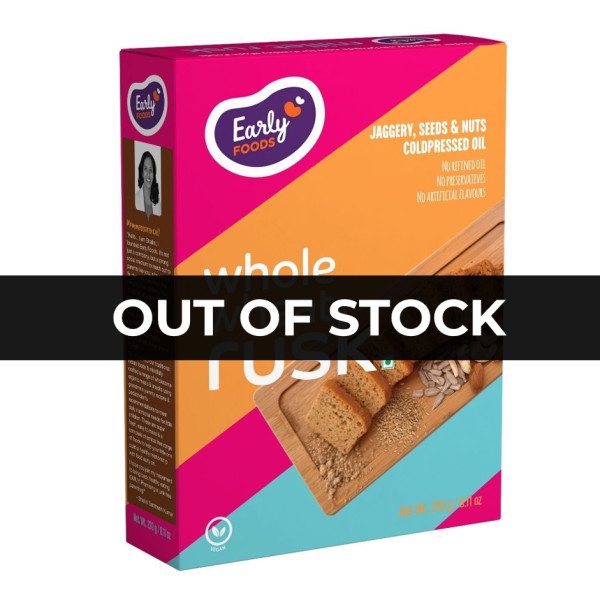 Image of Early Foods-Whole Wheat Rusk 270g