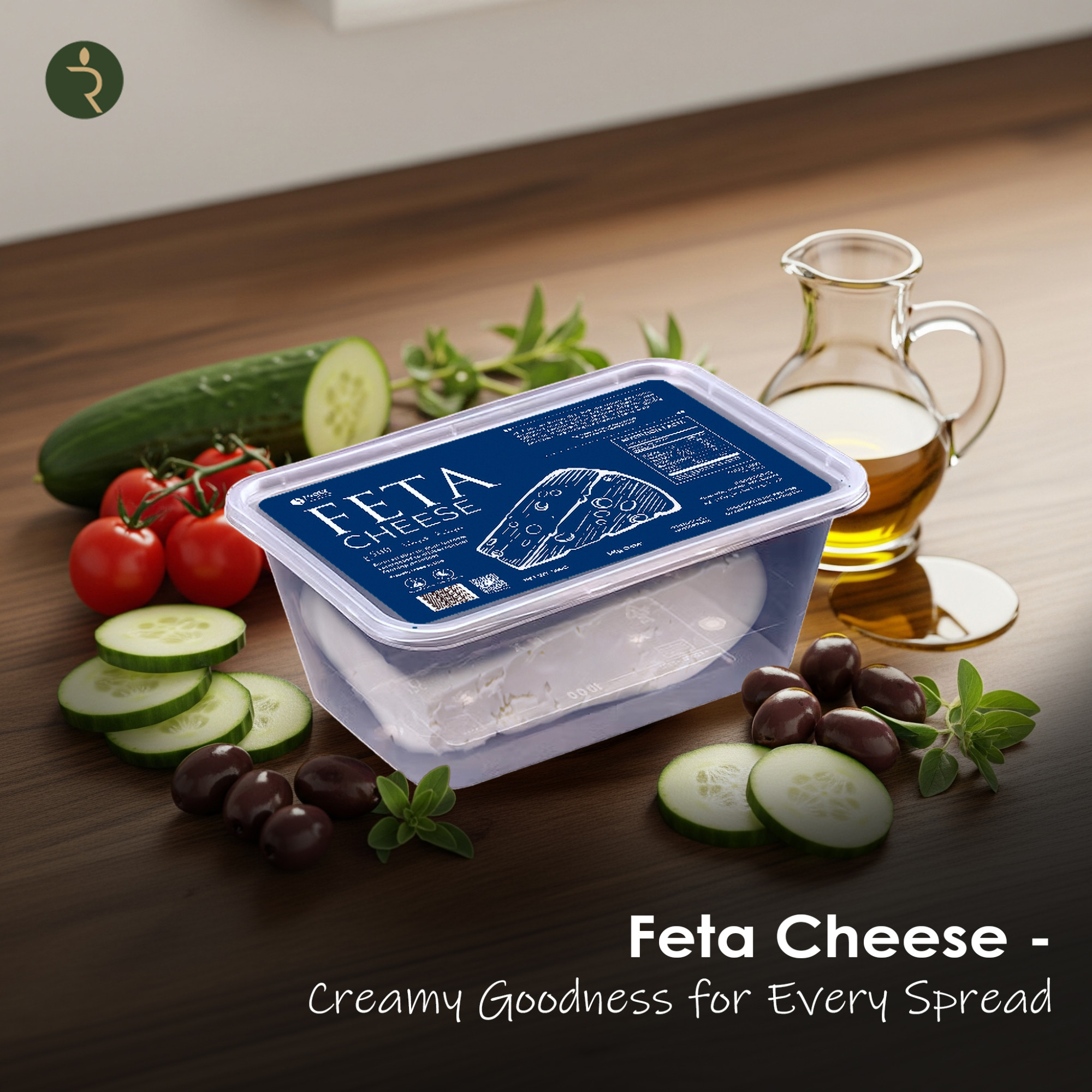 Premium Feta Cheese – 500g | Traditional Greek White Cheese | Fresh, Creamy & Tangy