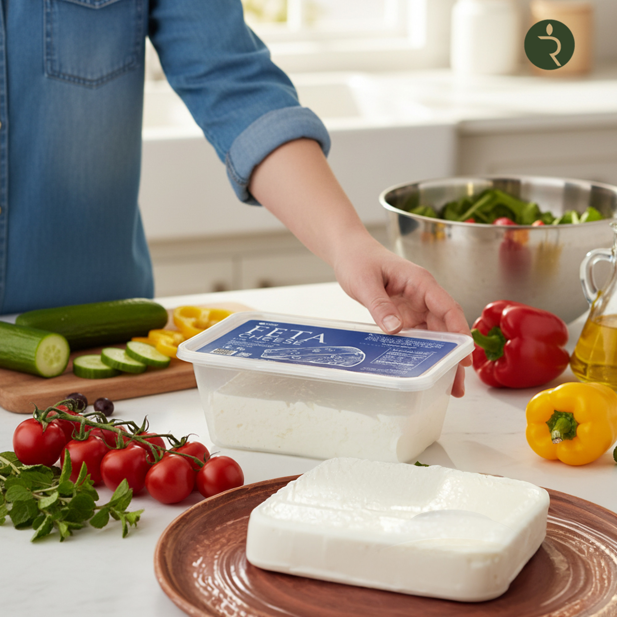 Premium Feta Cheese – 500g | Traditional Greek White Cheese | Fresh, Creamy & Tangy