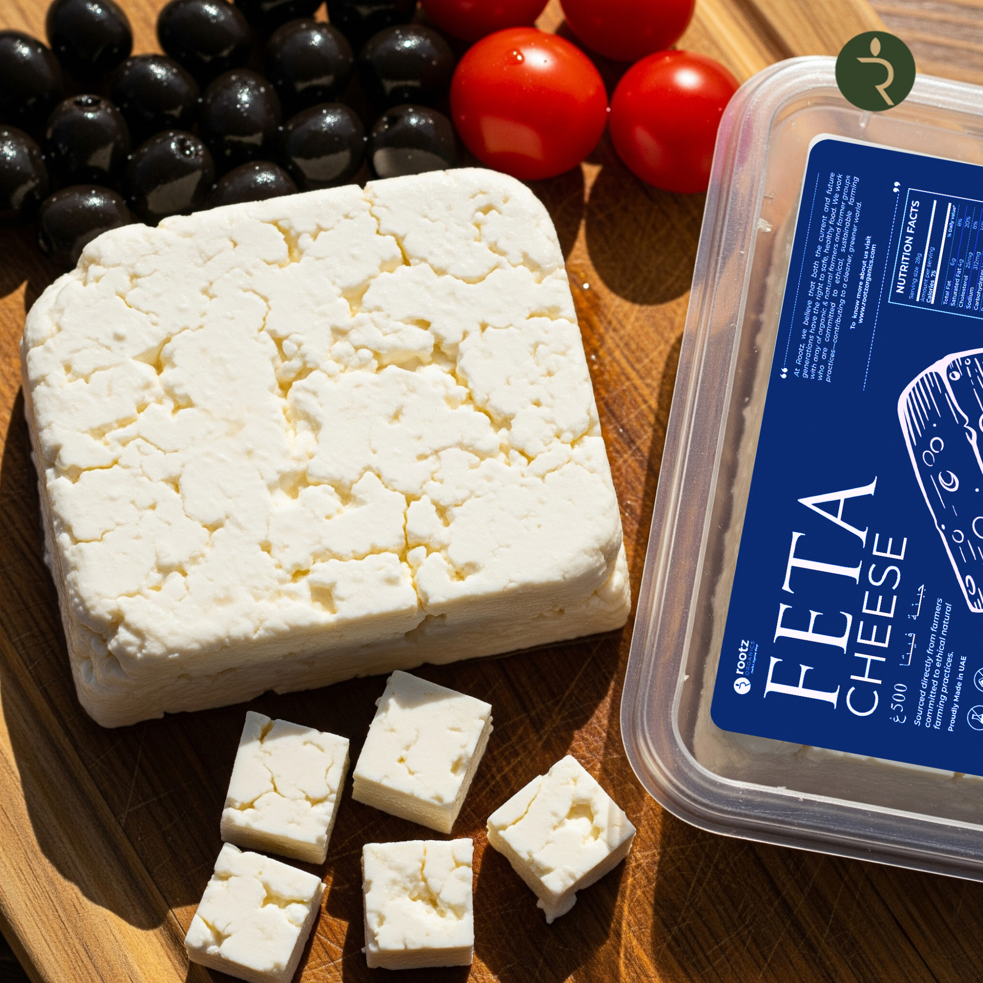 Premium Feta Cheese – 500g | Traditional Greek White Cheese | Fresh, Creamy & Tangy