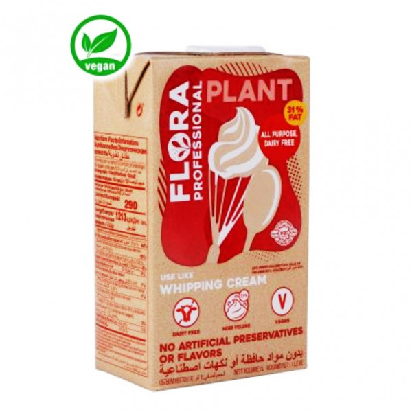 Image of Flora Vegan Multi-Purpose Cream, 1L