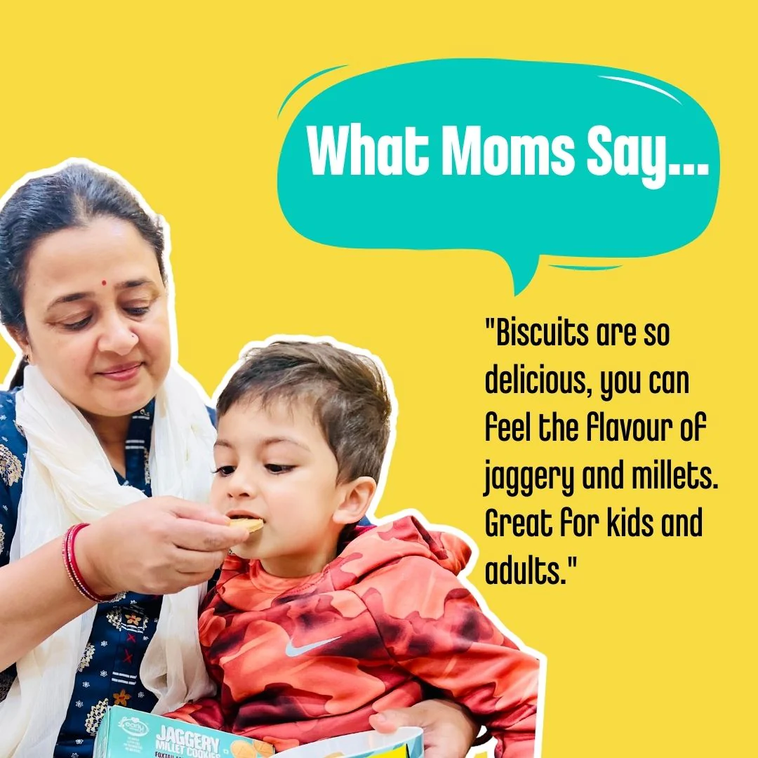 Early Foods - Foxtail & Almond Jaggery cookies 130g