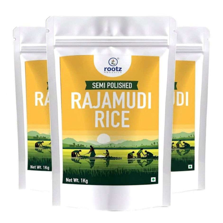 Rajamudi Rice - 1 KG - Pack of 3