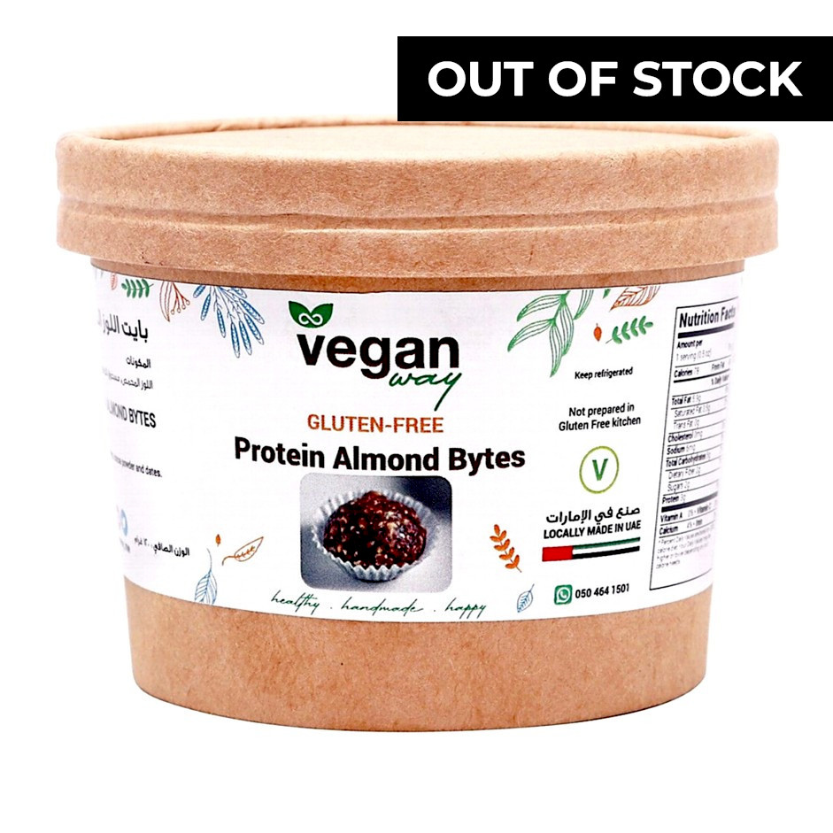 G/F Protein Almond Cocoa Bytes by Rootz Organics 200g