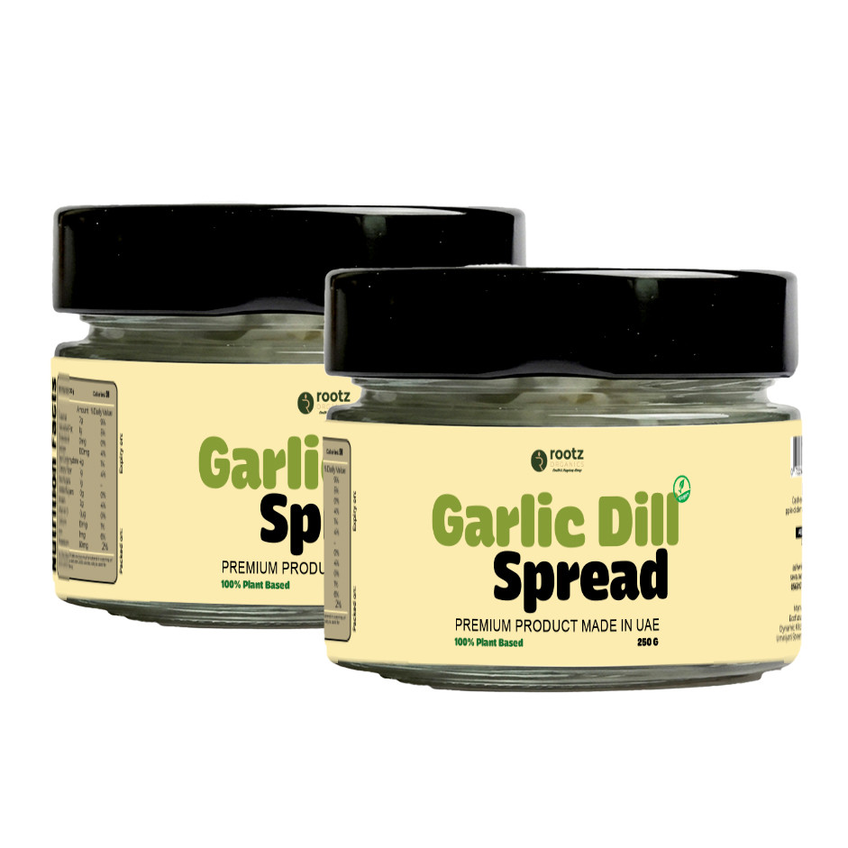 Vegan Garlic Dill Spread 100g – Pack of 2