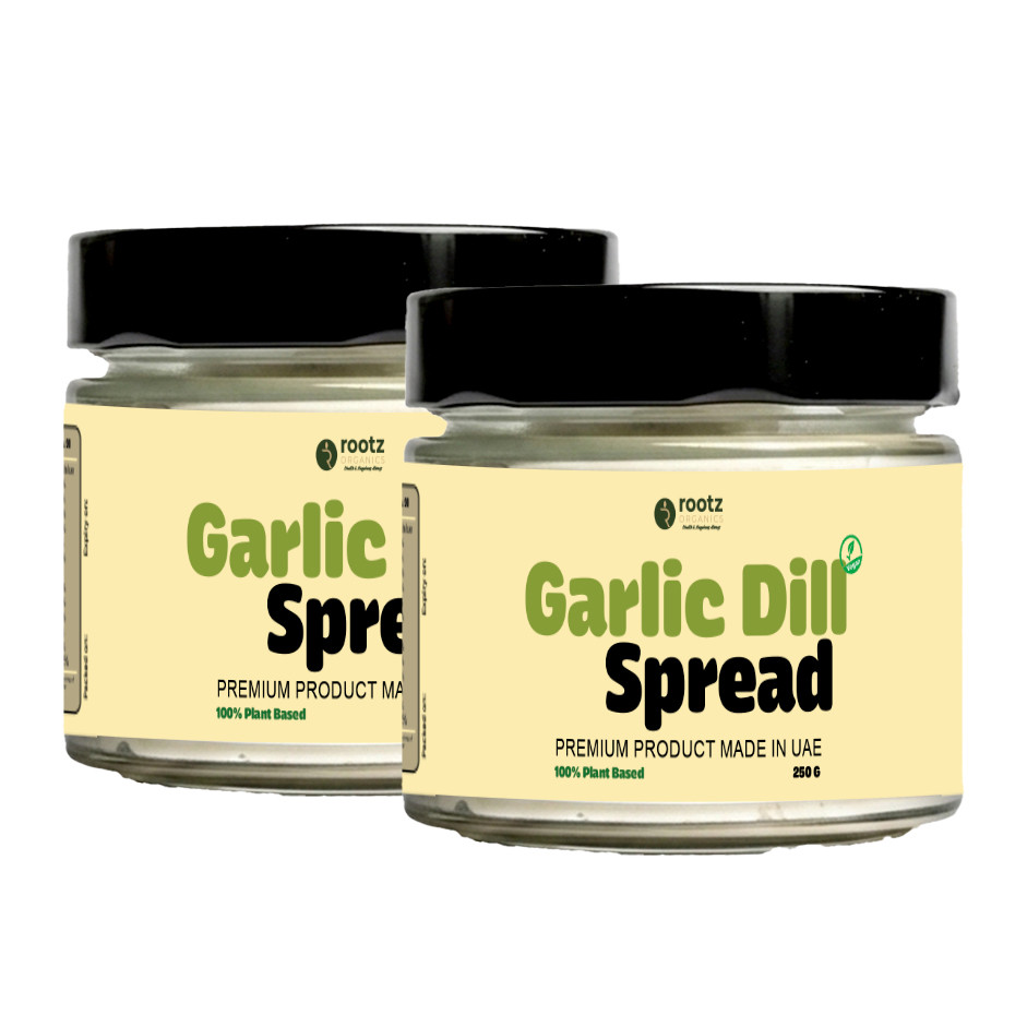 Vegan Garlic Dill Spread 250g – Pack of 2
