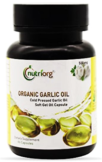 Nutriorg Garlic oil soft gel 60 Capsule