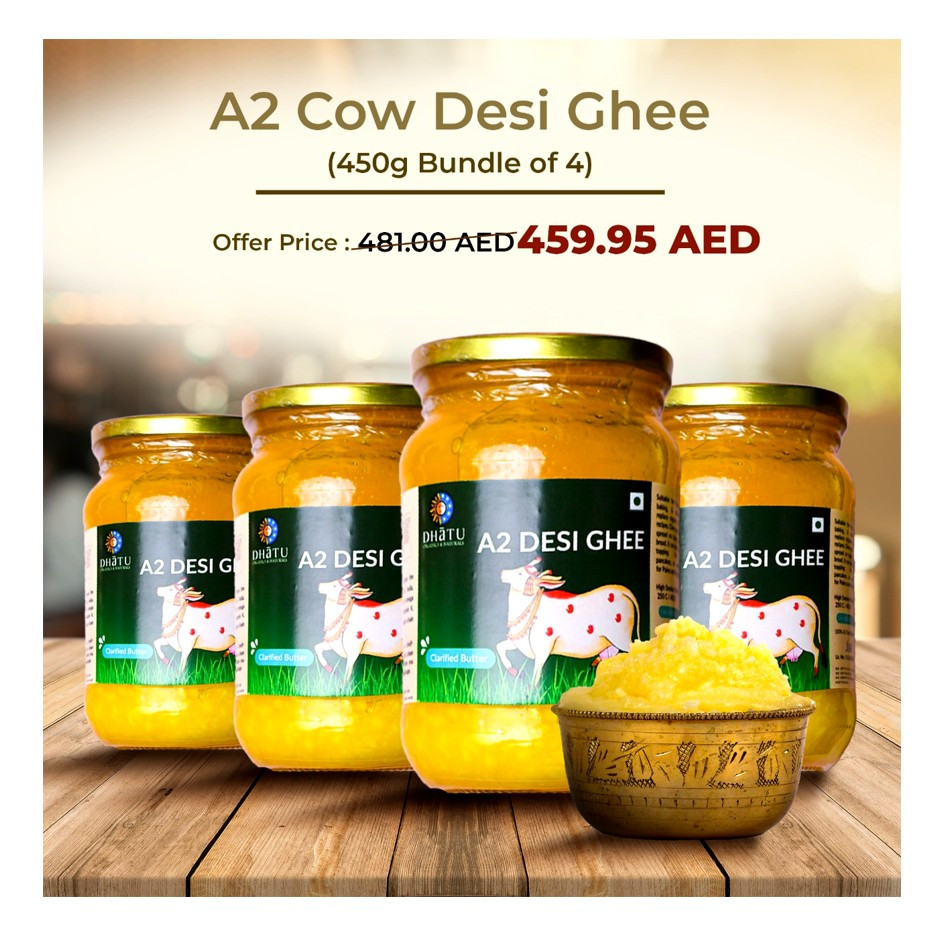 A2 GHEE 450gm - Bundle of 4