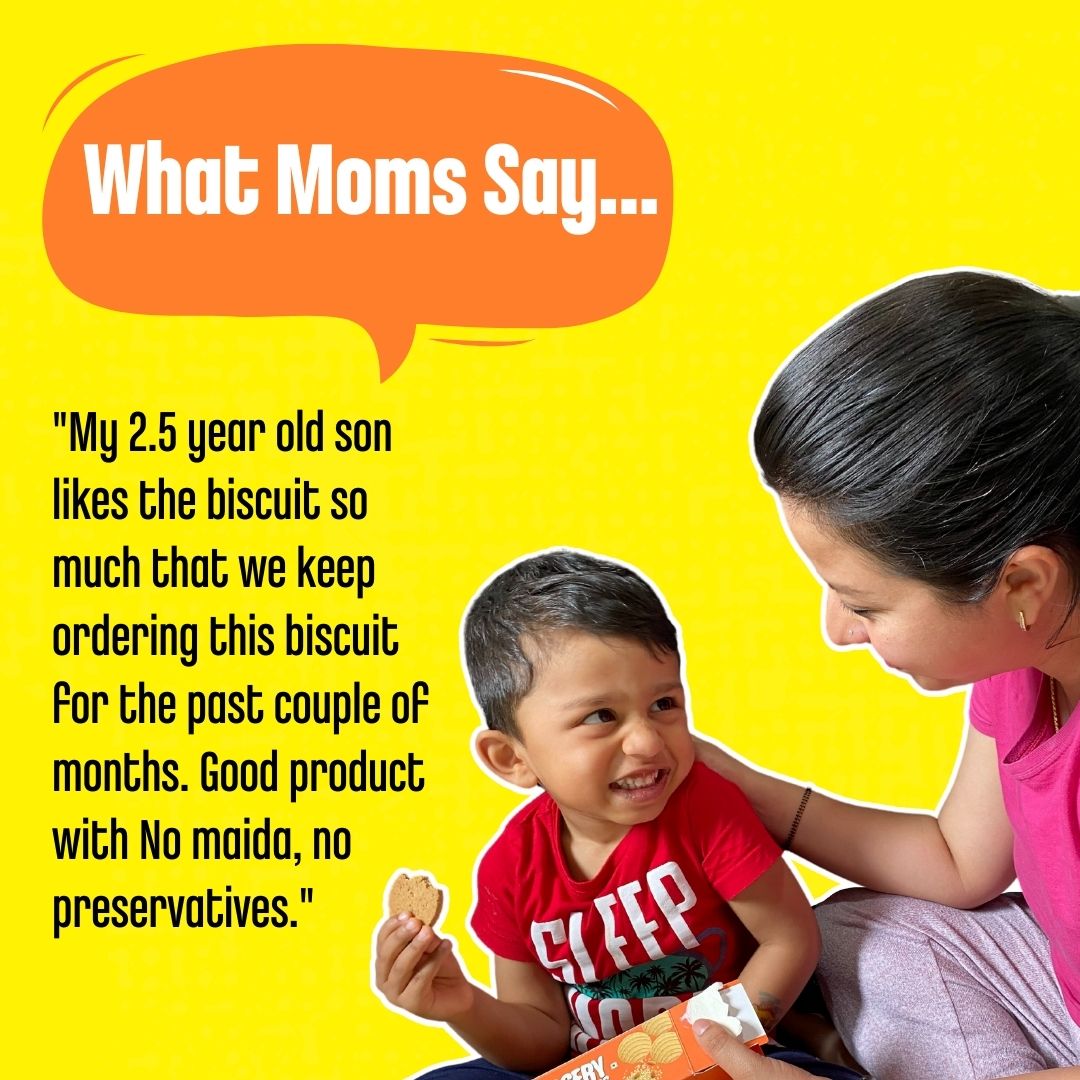 Early Foods-Jowar Almond Jaggery Cookies 150g