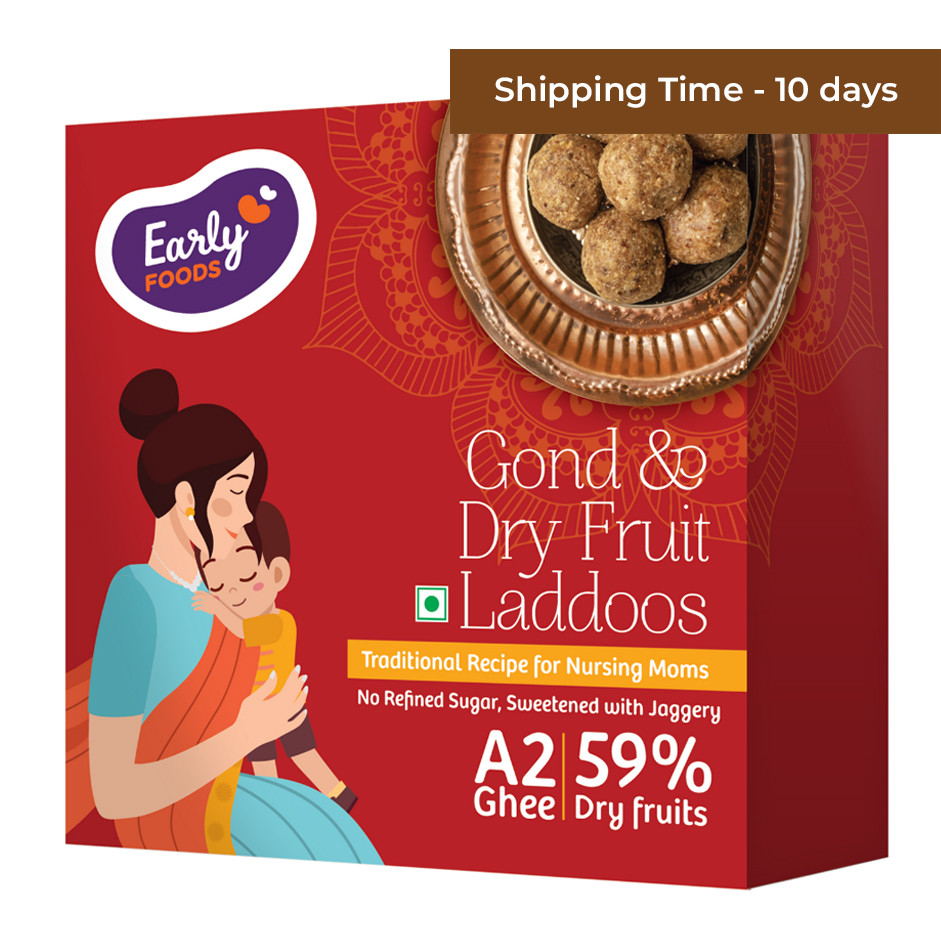 Early Foods -Gond & Dry Fruits Ghee Laddoos