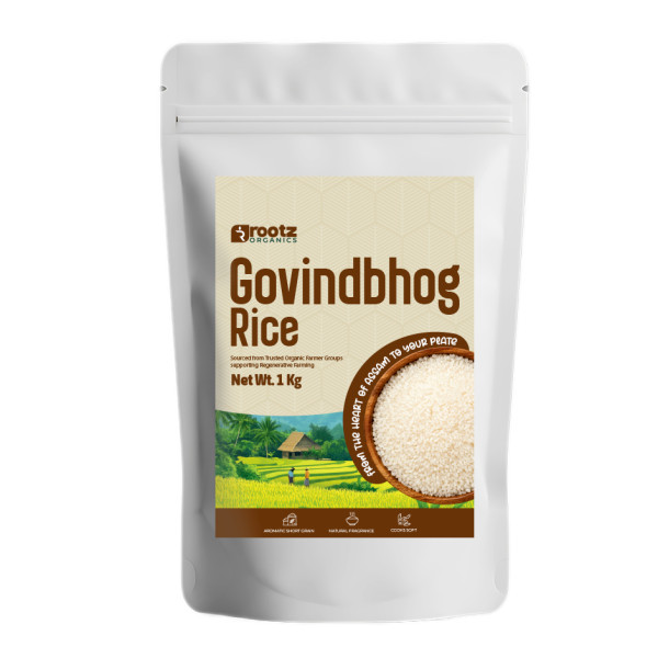 Image of Raw Rice (Aromatic Govindbhog Rice) 1kg