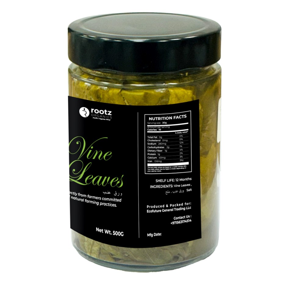 Premium UAE Grape Vine Leaves