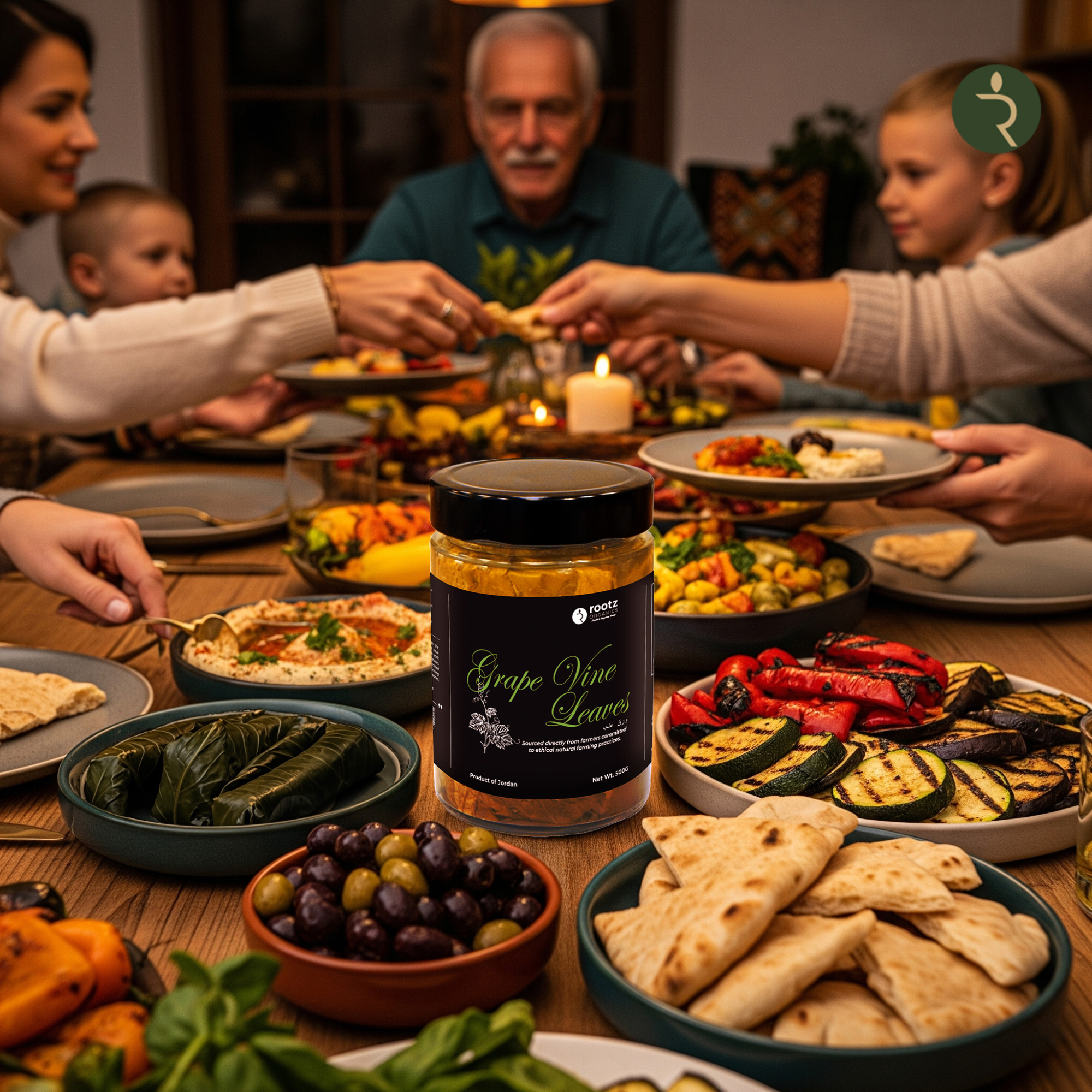 Premium UAE Grape Vine Leaves