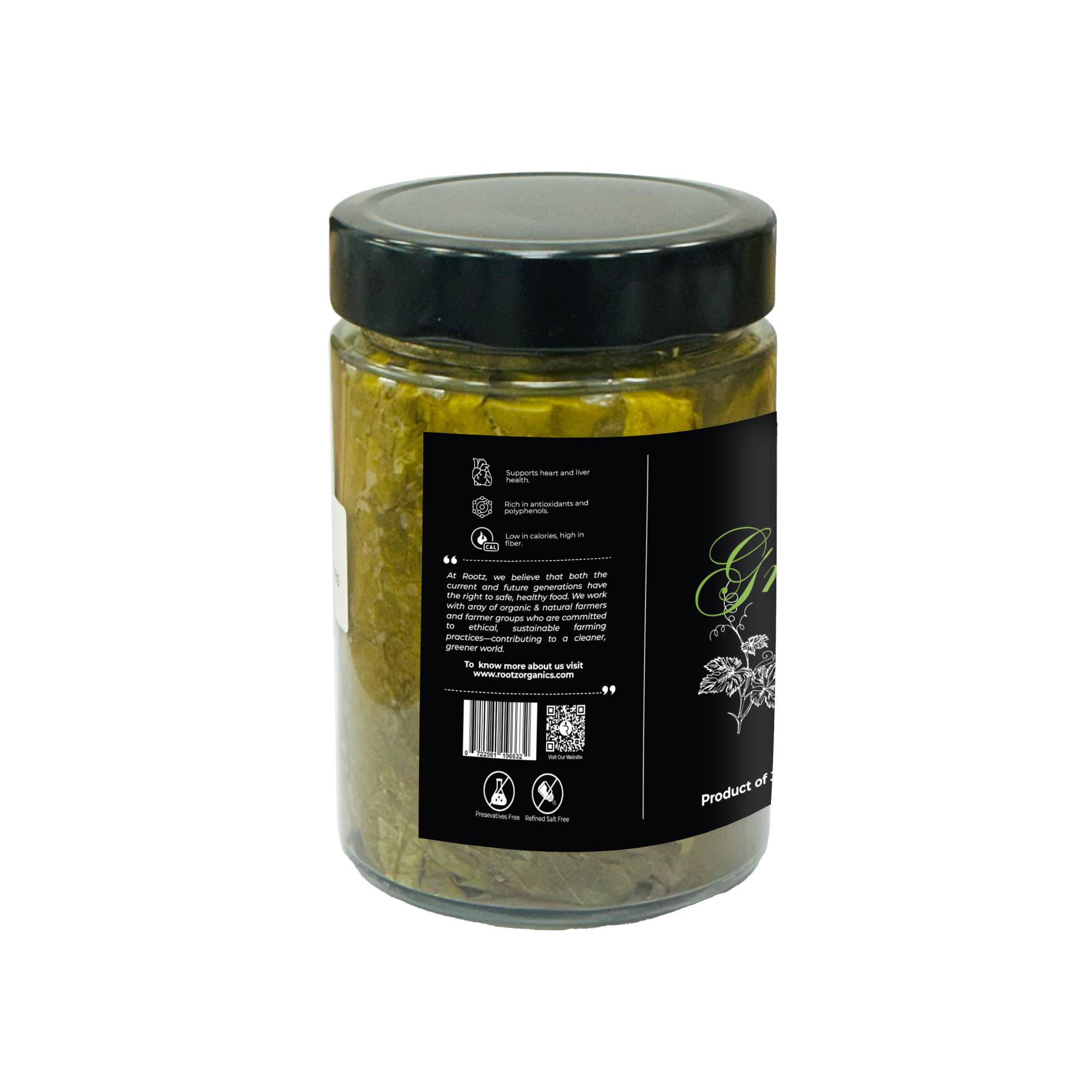 Premium UAE Grape Vine Leaves