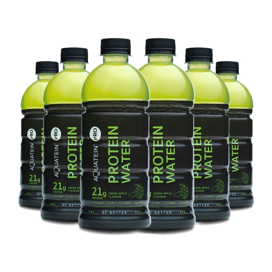 Protein Water 21g 500 ml (Green Apple Flavour) Pack Of 6