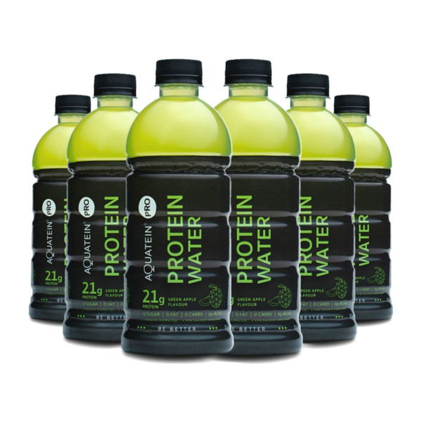 Image of Protein Water 21g 500 ml (Green Apple Flavour) Pack Of  6